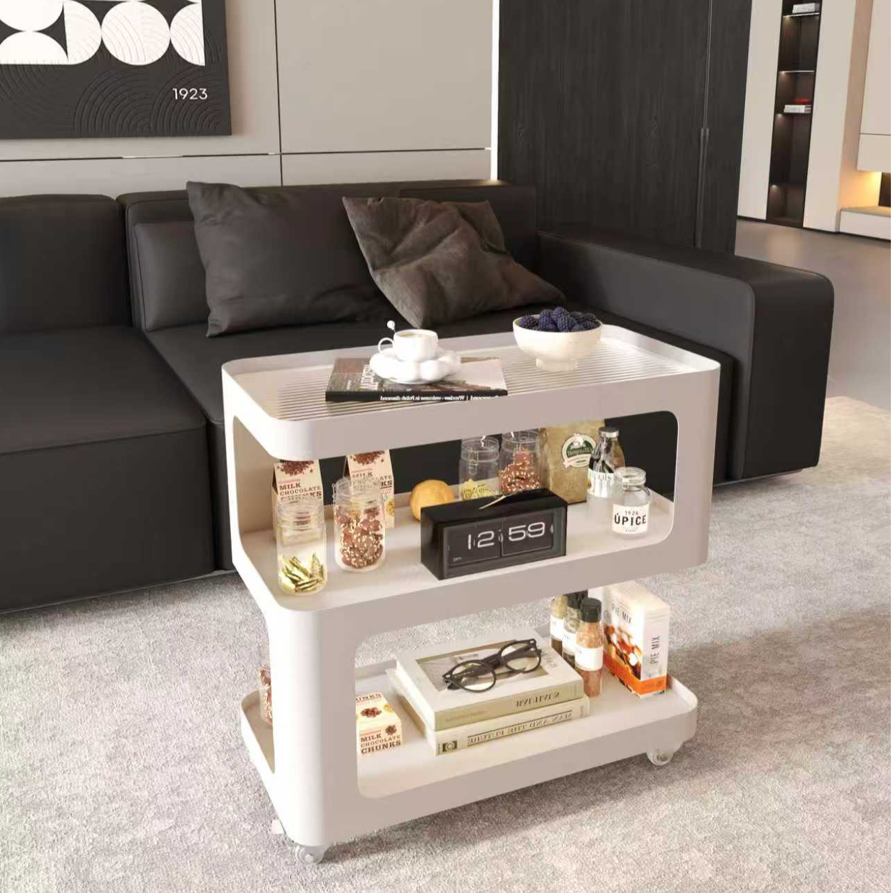 沙发边茶几客厅可移动小桌子小推车轻奢简约小户型床头家具实用