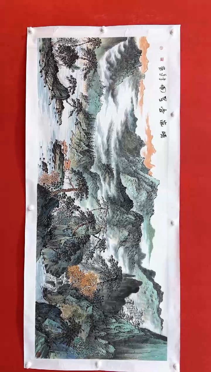 【闪购商品】国画道一李学斌手绘原作B54