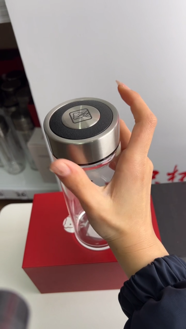 【闪购商品】茶杯经典单层400ml高硼硅