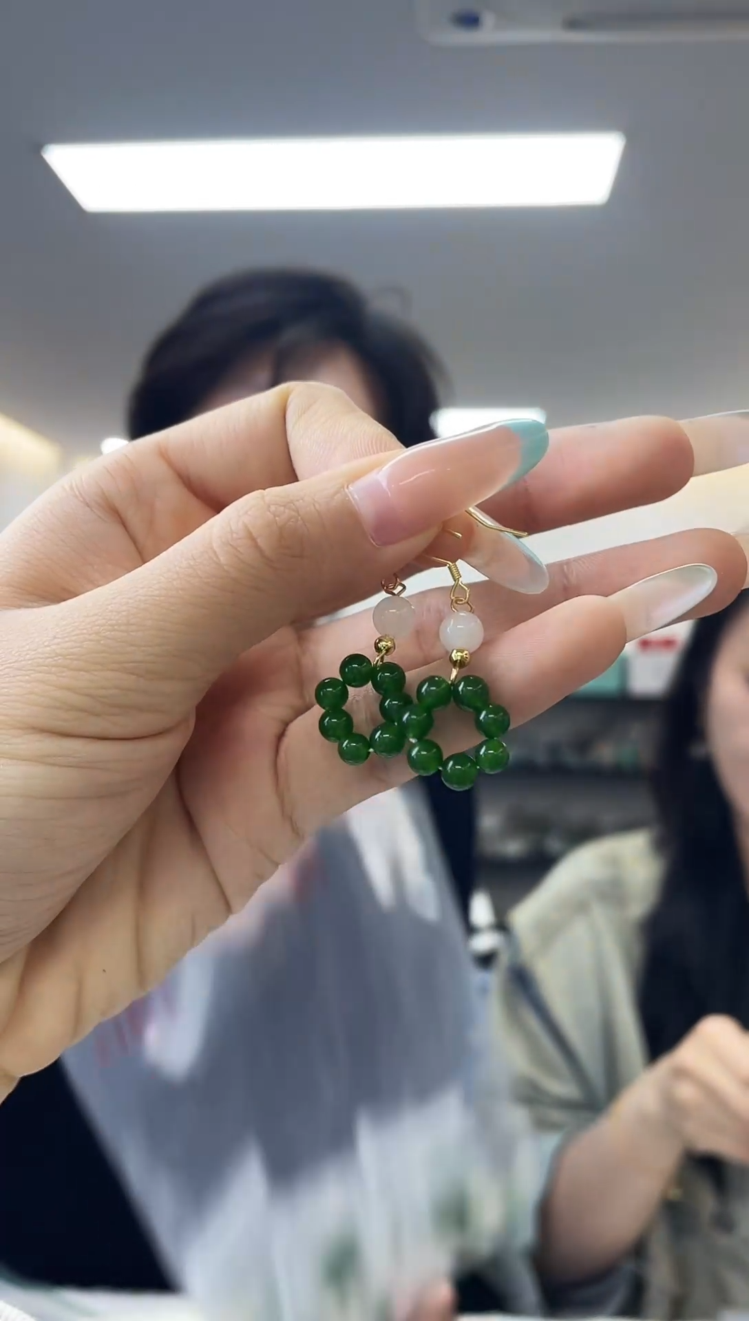 未镶嵌和田玉耳饰（多样性发一件）