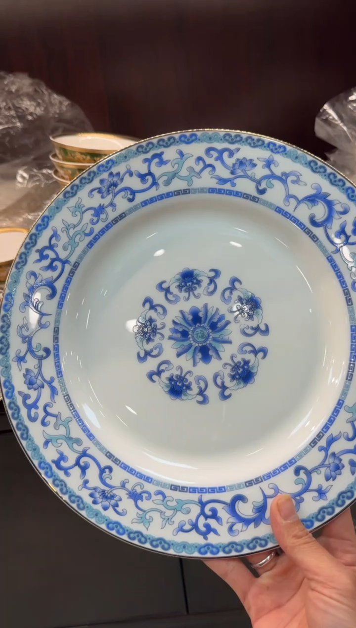 【闪购商品】瓷片10.5英寸平盘福利款