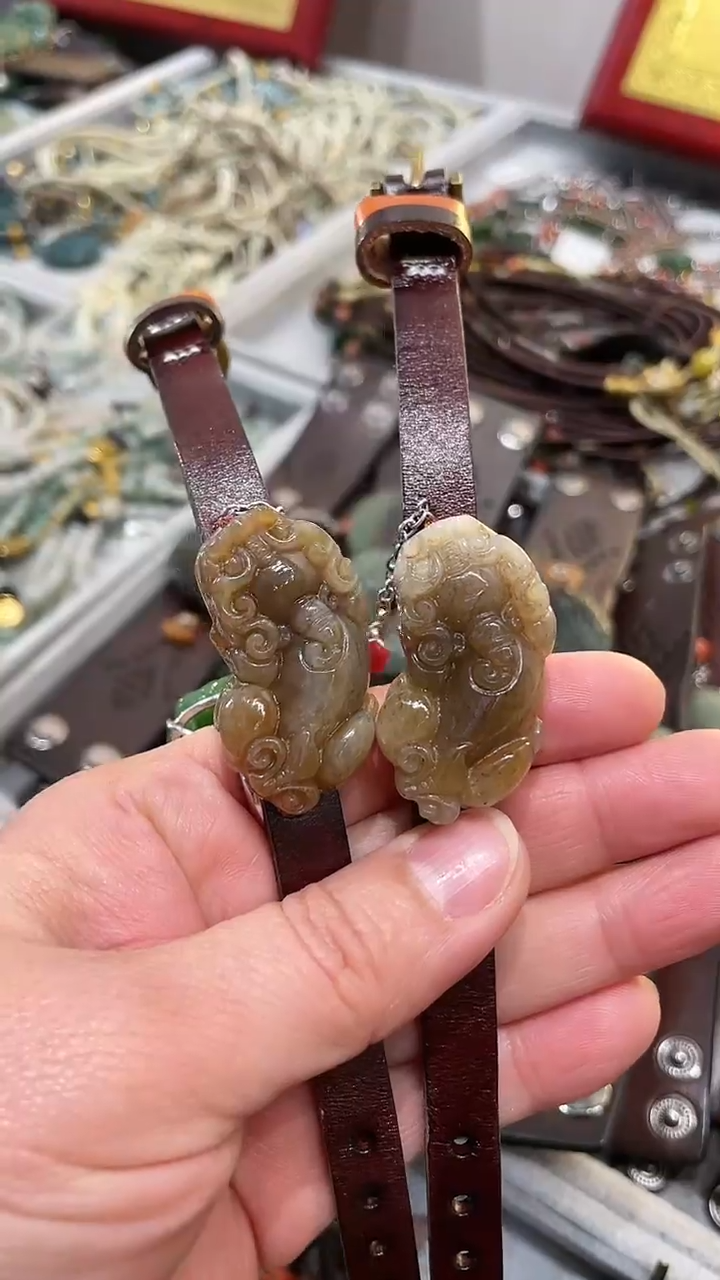 【闪购商品】和田玉颈饰未镶嵌手牌多样式发货只发一个