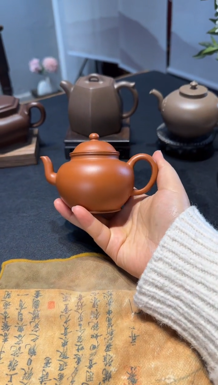 茶壶紫砂沧***笑宫灯 紫砂壶