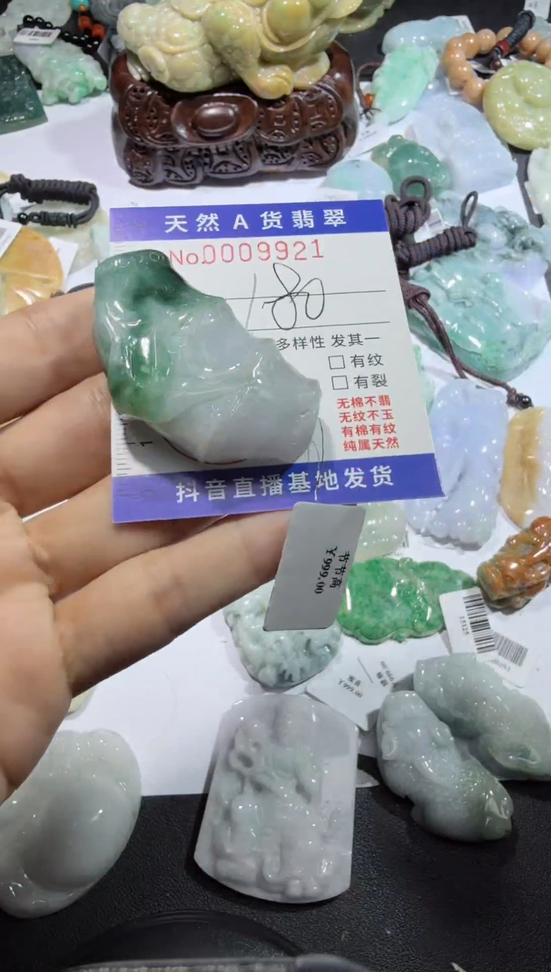 【闪购商品】翡翠颈饰未镶嵌00009921