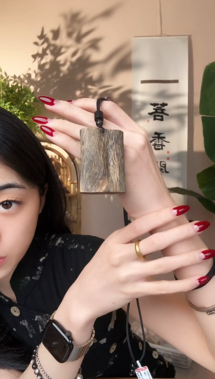 【闪购商品】沉香吊坠沉香无事牌-18g