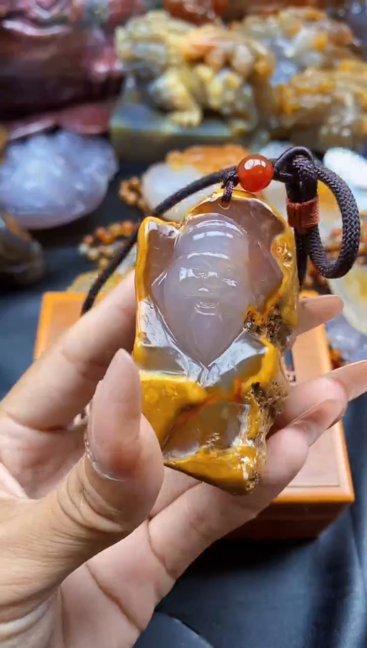 玛瑙/玉髓颈饰未镶嵌ll