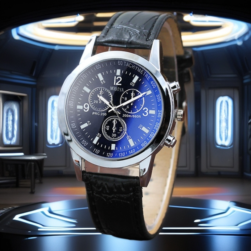 【万达专柜直发】指挥官系列 简约时尚 男士商务运动腕表