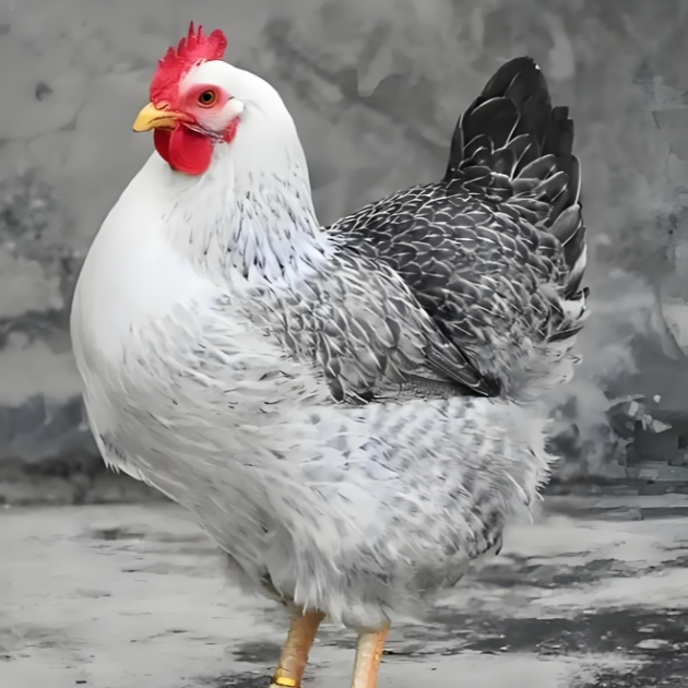 宠物鸡芦花稻花活体发货包邮四两左右发货