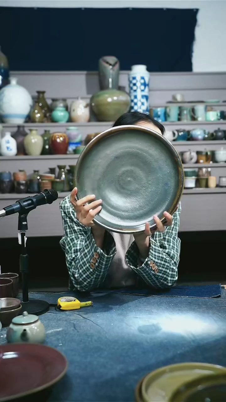 【闪购商品】碗浪鬼柴烧釉绘柴烧