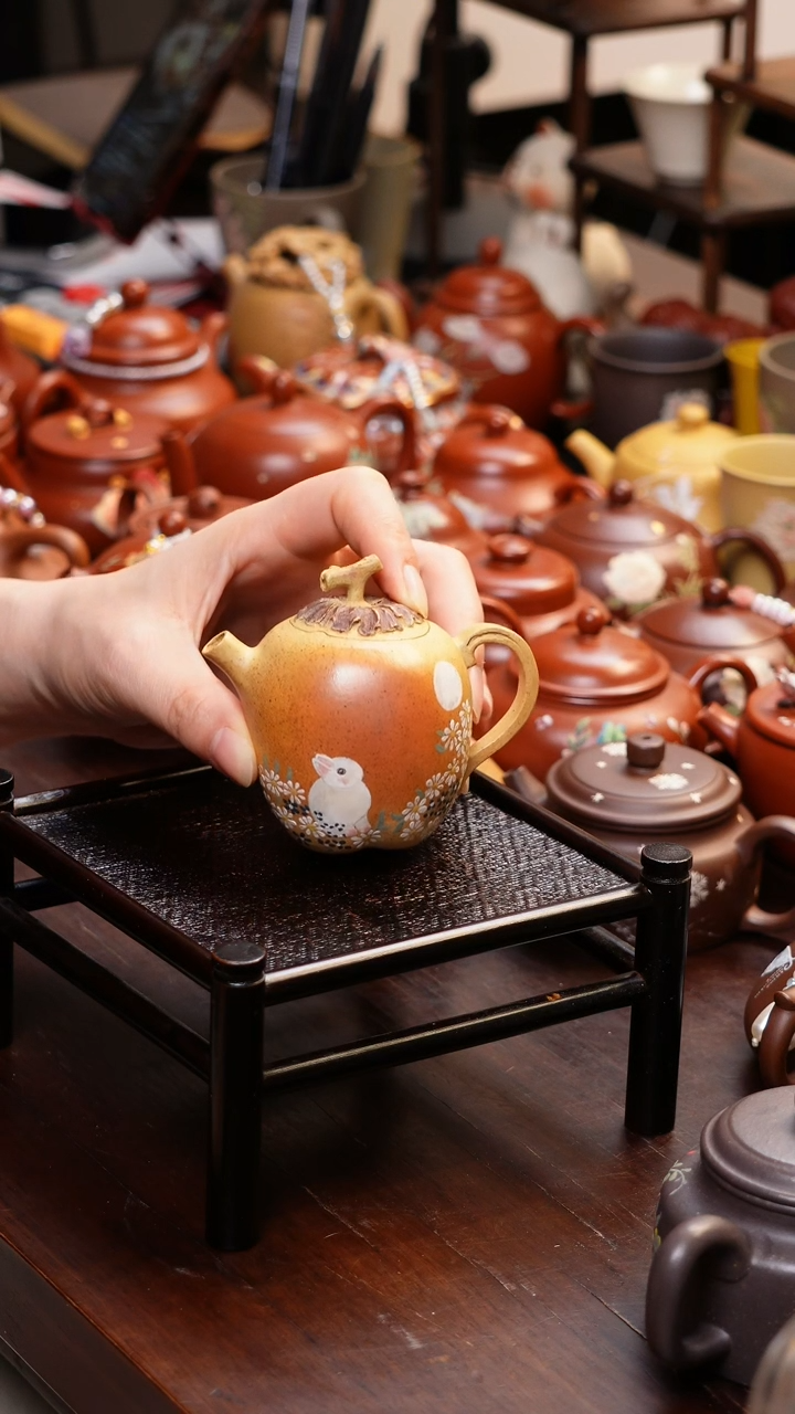 【闪购商品】原矿手工杯子朱泥