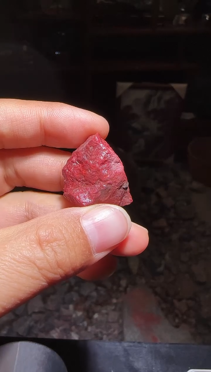 天然辰砂朱砂毛料1