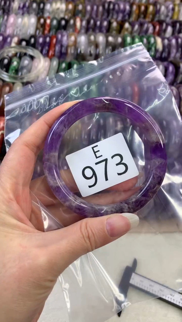 【闪购商品】水晶水晶手镯E未镶嵌973-58