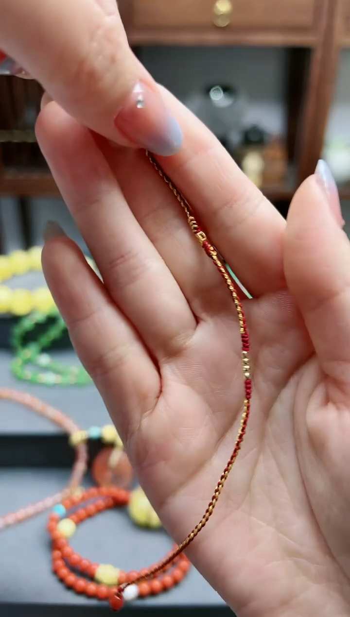 【闪购商品】18K金手饰18k金手绳*1 ZX