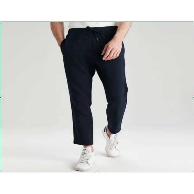 诺帝卡 休闲舒适修身居家户外潮流针织长裤-211KO11204NV