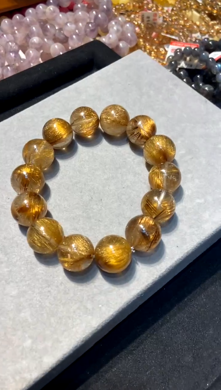 【闪购商品】水晶519-未镶嵌咖啡钛维纳斯16mm+