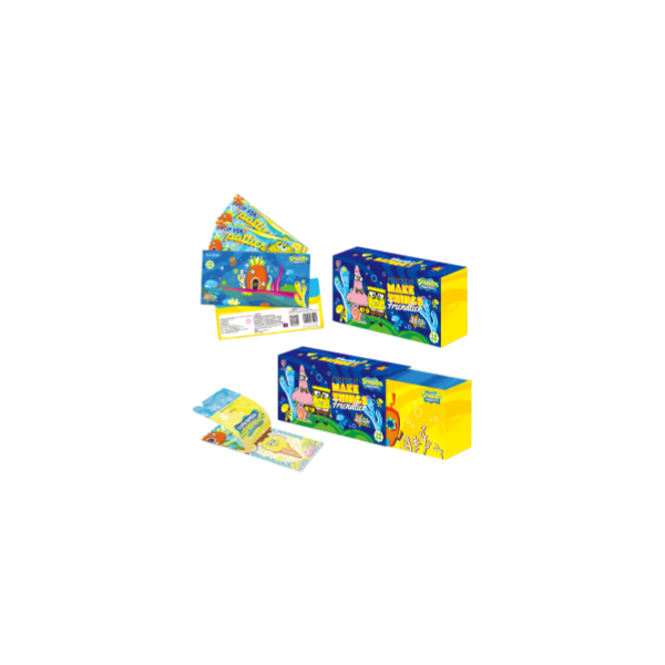 卡宝文创 x 海绵宝宝-灵感彩虹20元包-第三弹收藏卡牌盲盒（D代拆）