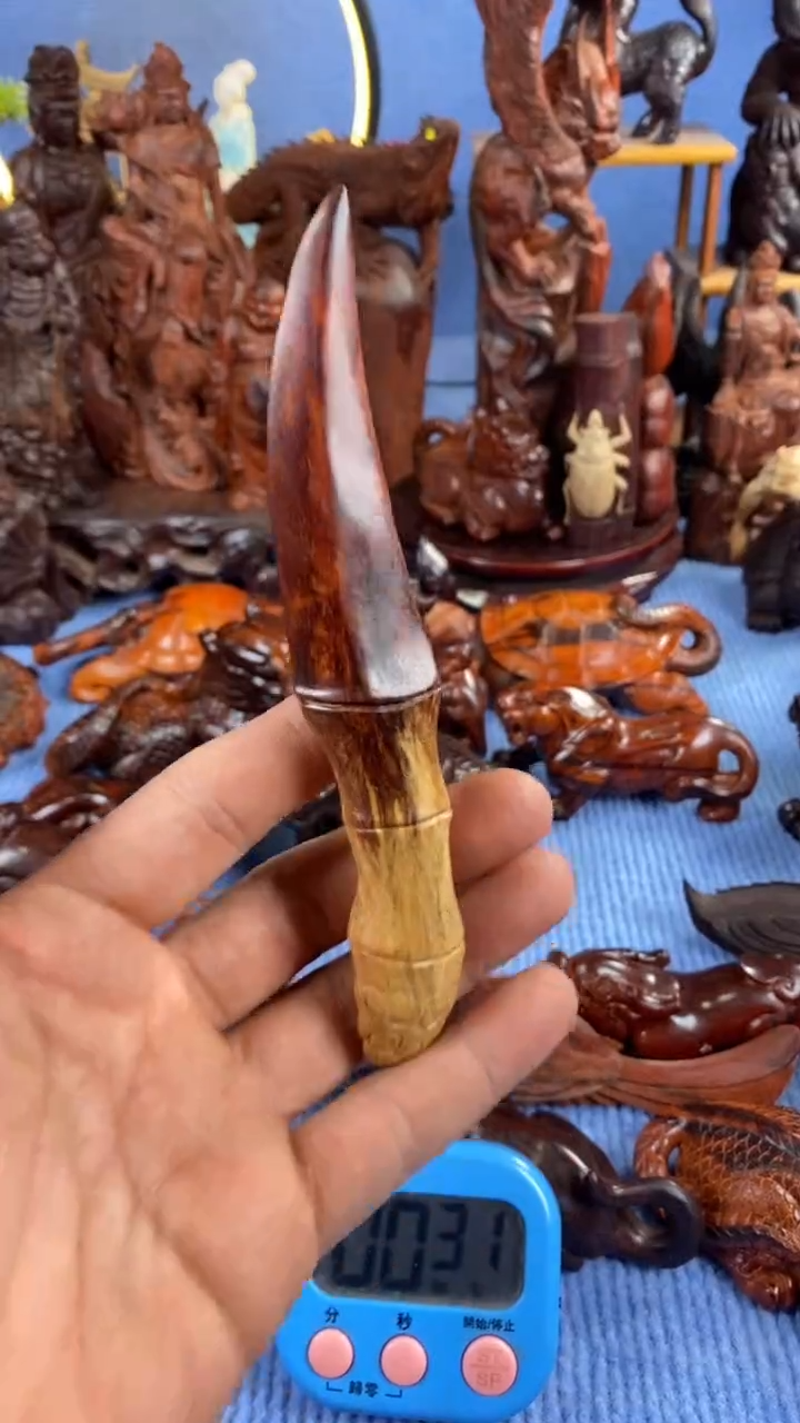 【闪购商品】檀香紫檀（小叶紫檀）茶刀