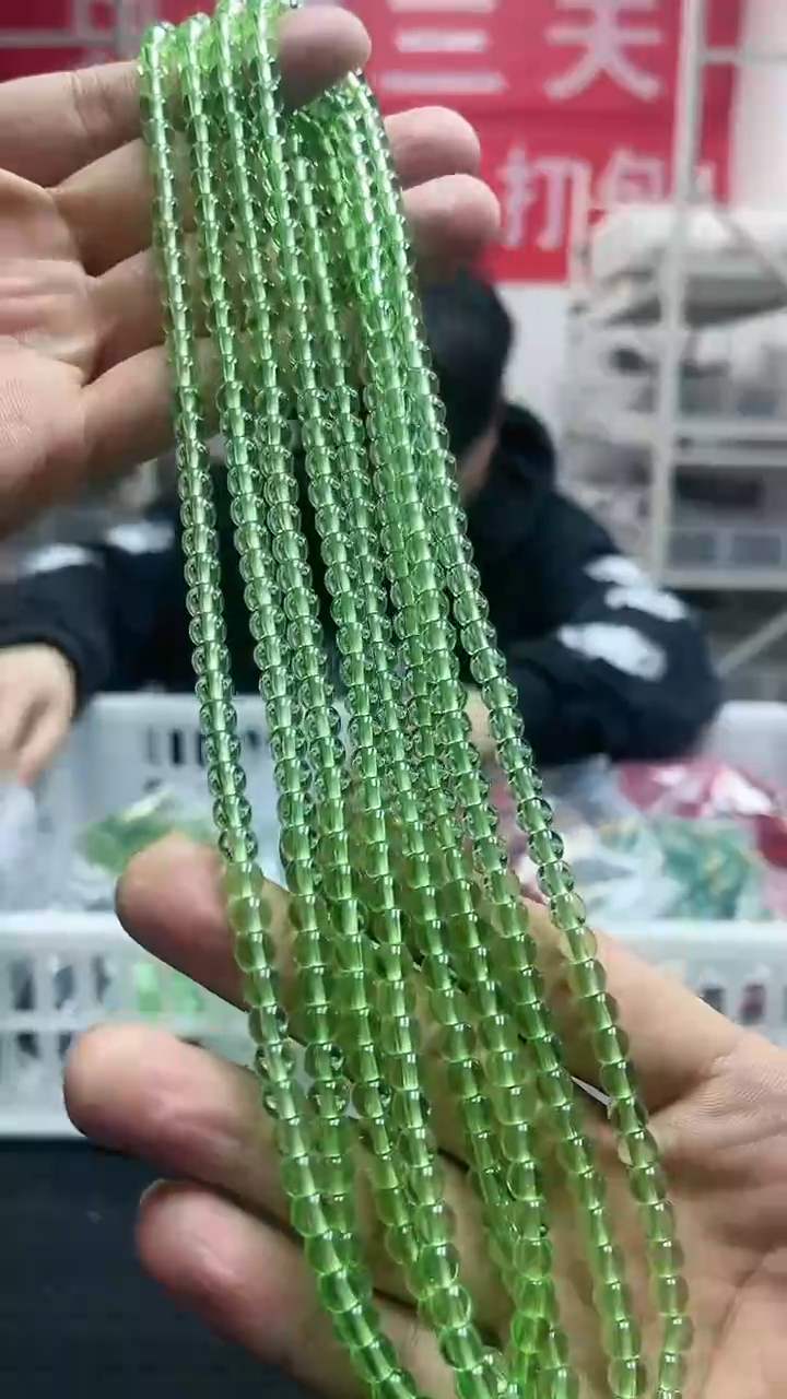 【闪购商品】橄榄石颈饰未镶嵌精美项链10