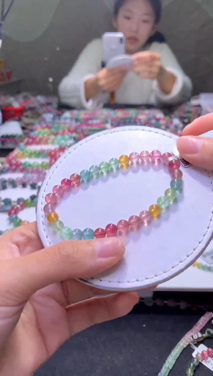 未镶嵌手串碧玺A149【天然碧玺】