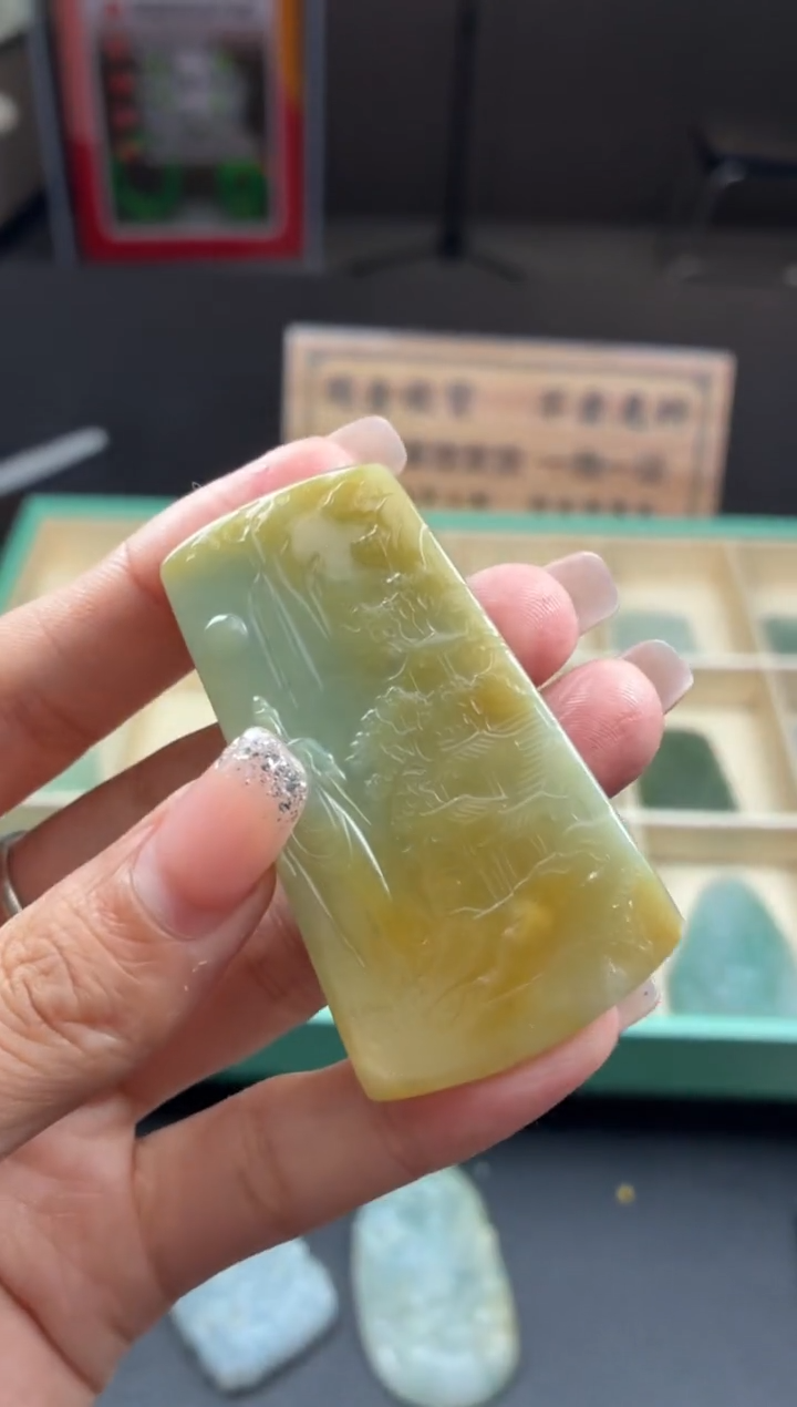 定制翡翠未镶嵌翡翠BJ094034