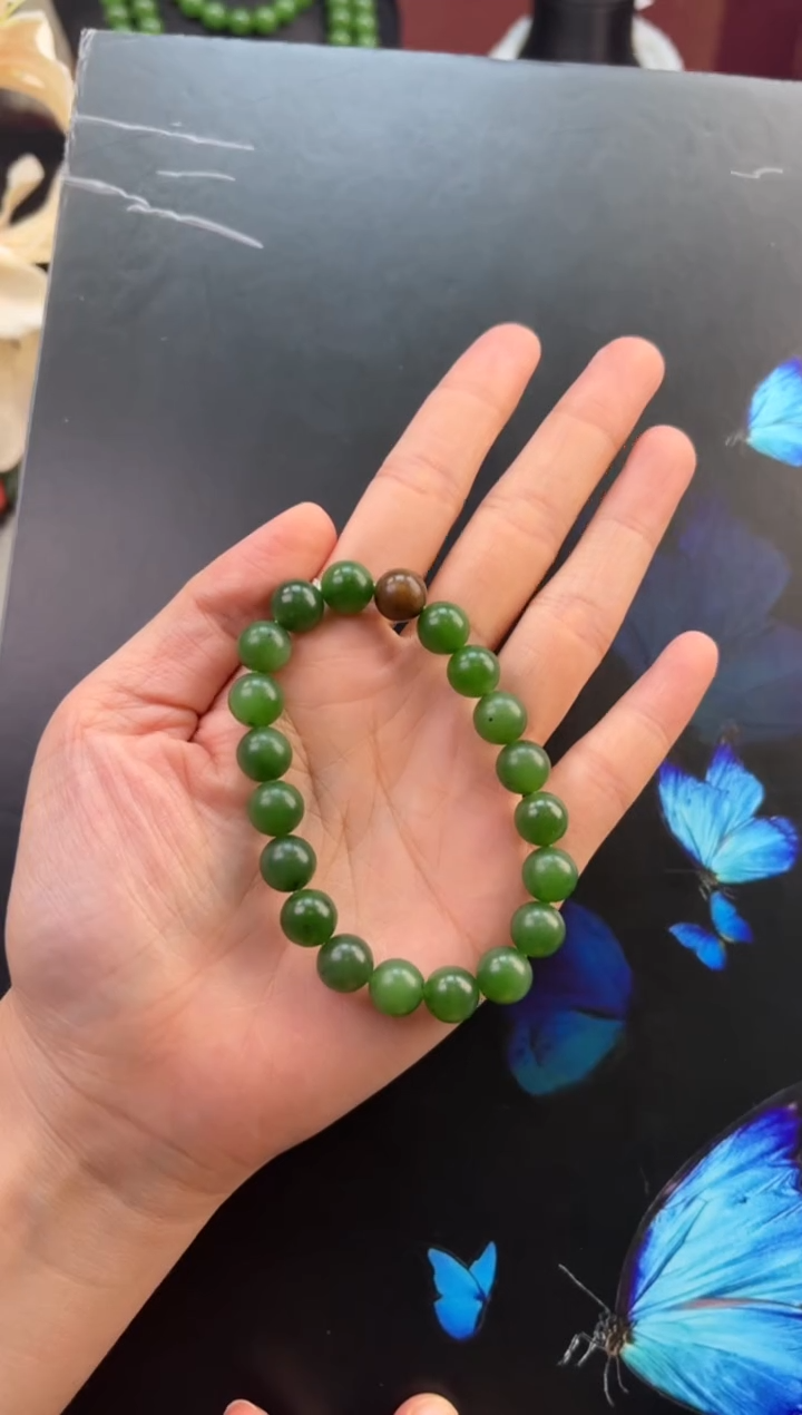 未镶嵌手串和田玉手串