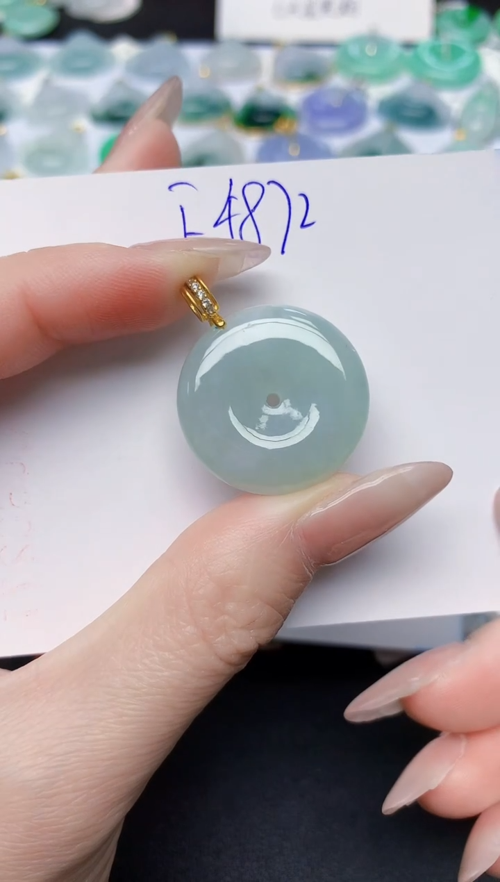 颈饰未镶嵌翡翠天然缅甸A货翡翠百元以上9元证书费自理