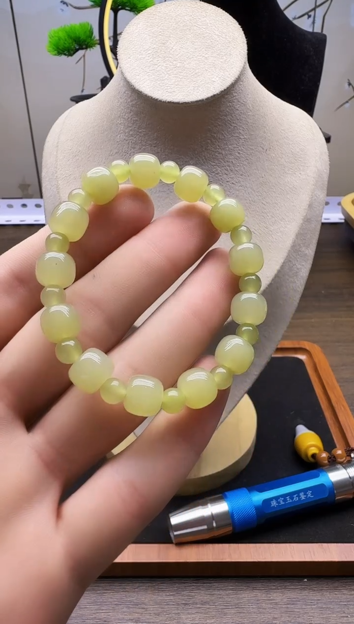 手链未镶嵌和田玉S73      