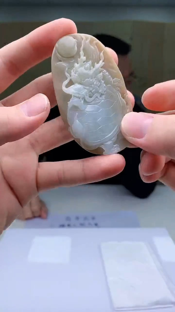 【闪购商品】定制翡翠未镶嵌5152bb-毛货挂件67