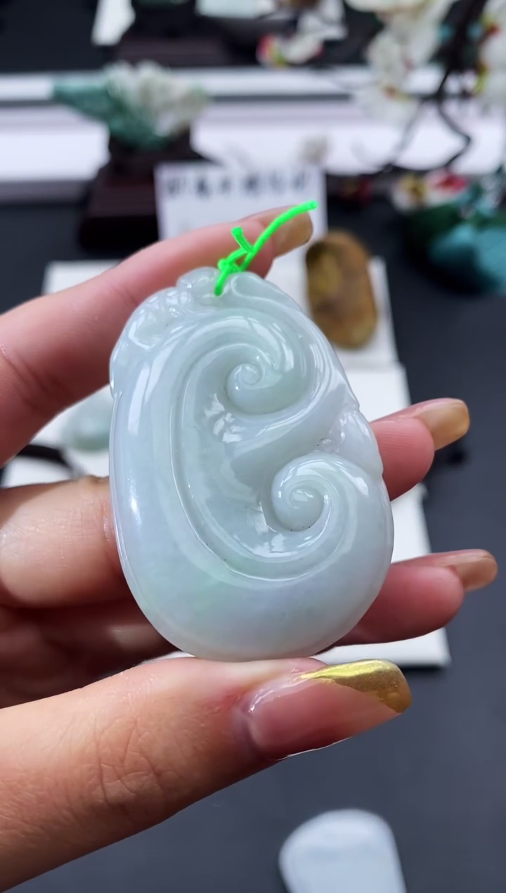 【闪购商品】翡翠吊坠(不含链)未镶嵌天然缅甸翡翠A货