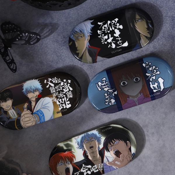 【原谷动漫】银魂胶囊徽章吧唧盲袋高颜值学生周边二次元精美动漫