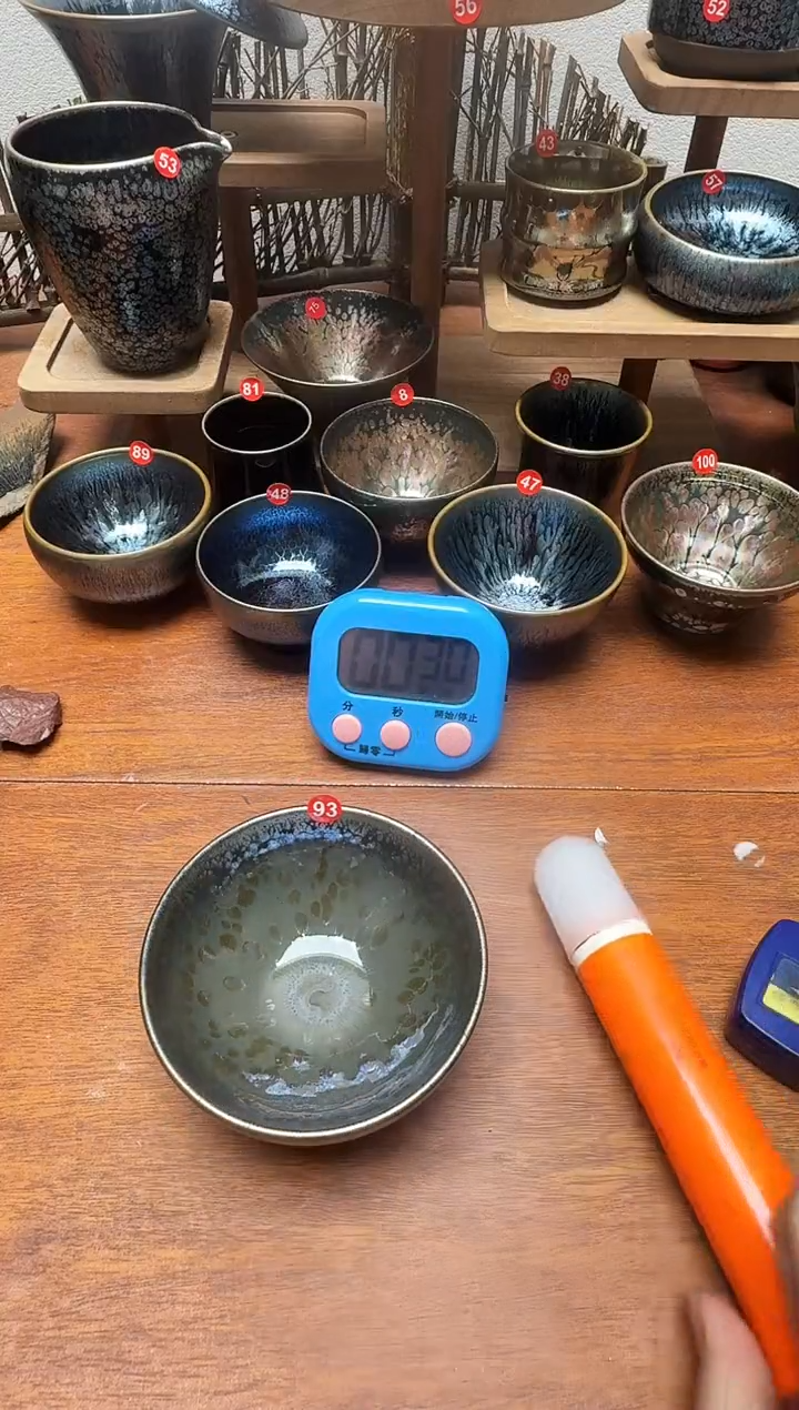 茶盏廳*狼93号建盏工匠茶器