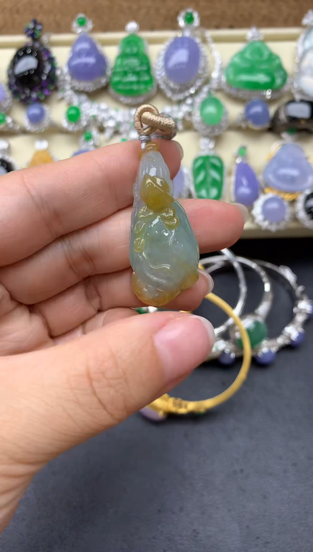 【闪购商品】翡翠颈饰未镶嵌166-中国好珍宝