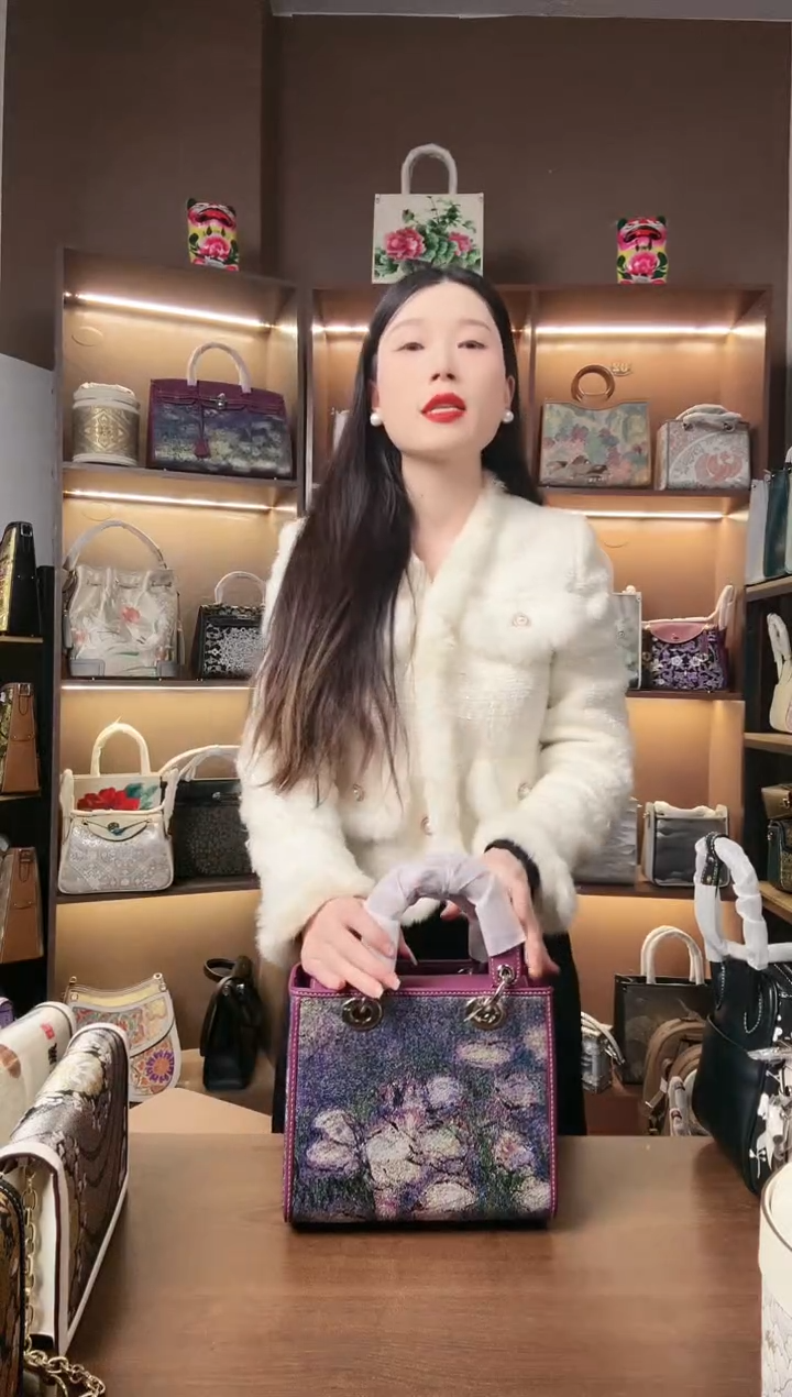 【闪购商品】织绣岁玺子兮 头层牛皮 22戴妃