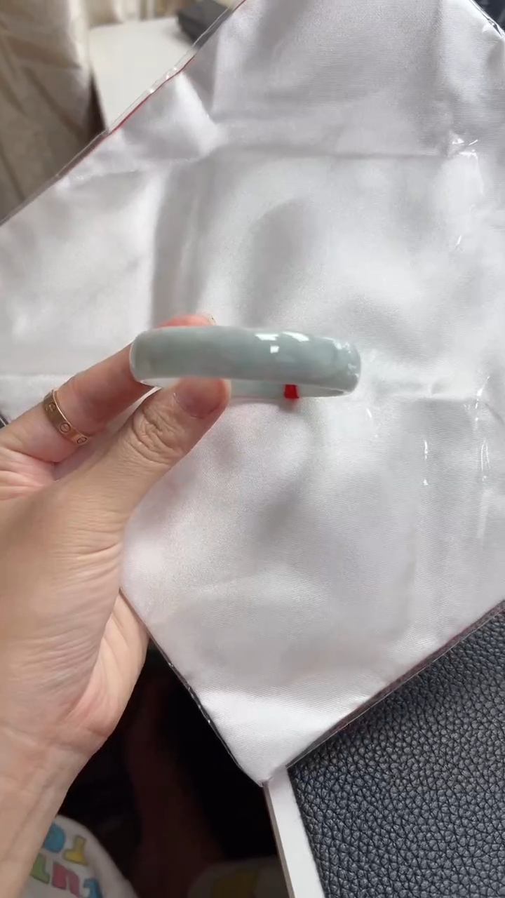 未镶嵌手镯翡翠圈口53