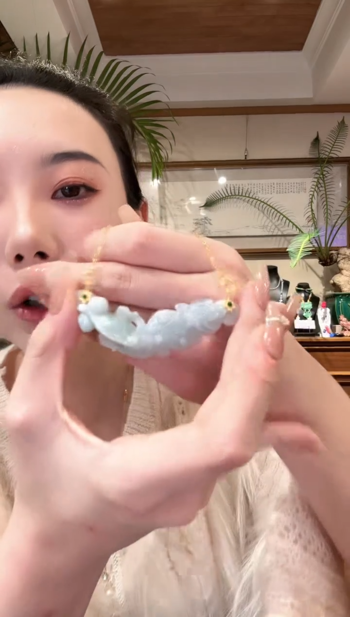 【闪购商品】翡翠颈饰未镶嵌国风