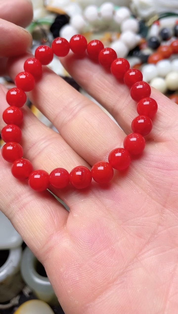 【闪购商品】南红玛瑙手串未镶嵌手串