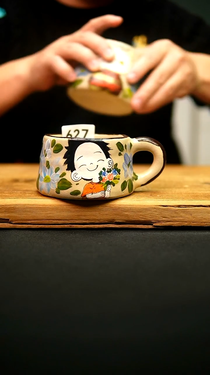 @@陶园瓷舍@@纯手工手绘@高温釉下彩