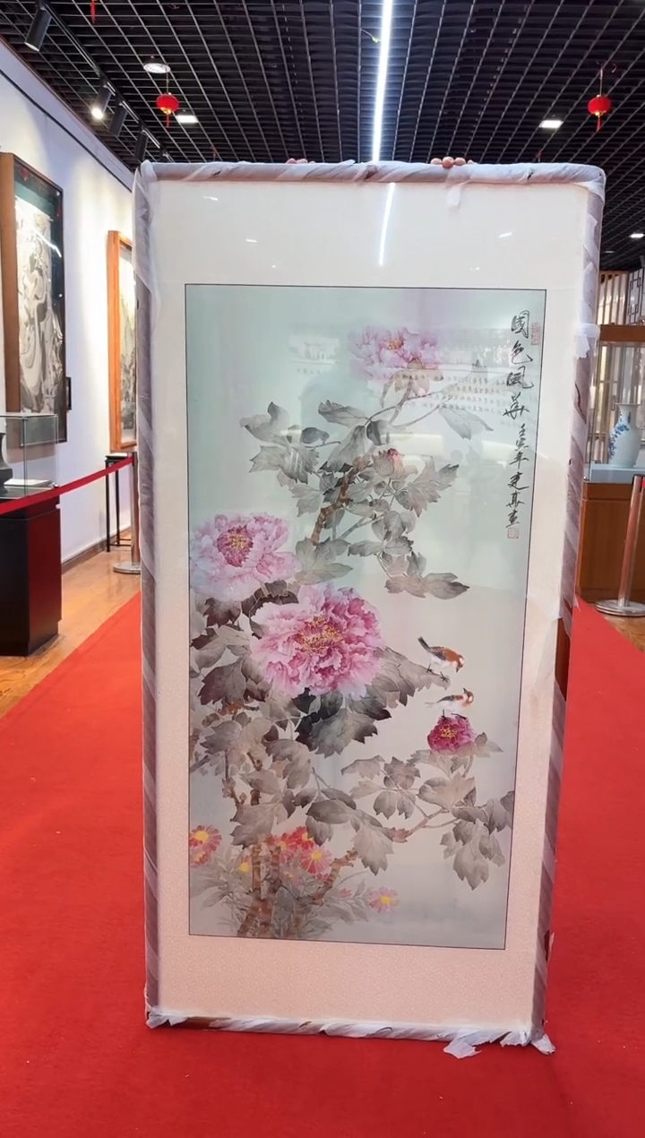 国画天**梦周建真老师绘画作品3-39