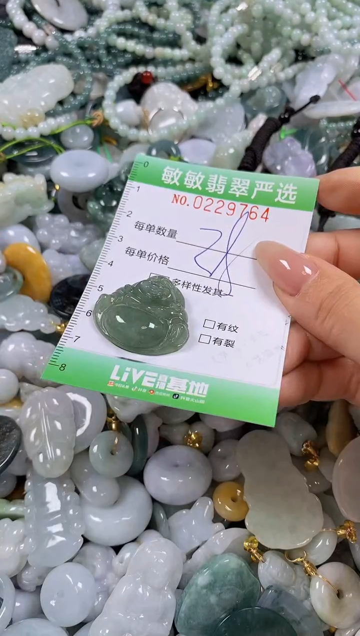 翡翠未镶嵌颈饰闪购0229764