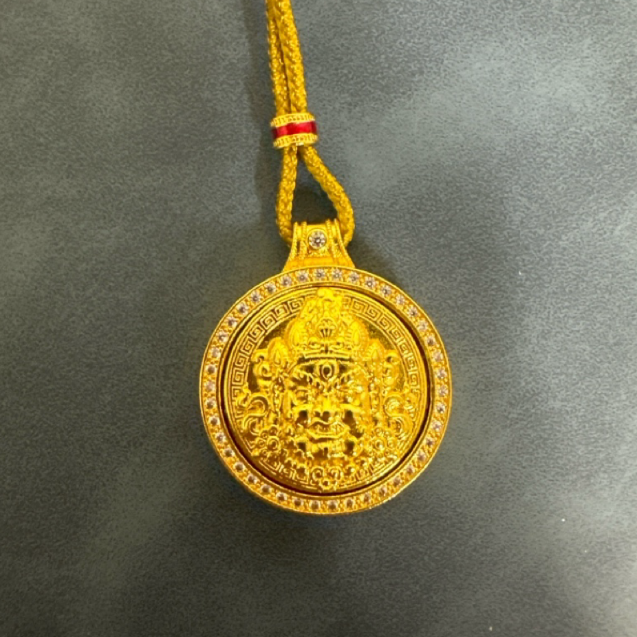  DUSHE/独奢 B1031时来运转黄财神吊坠