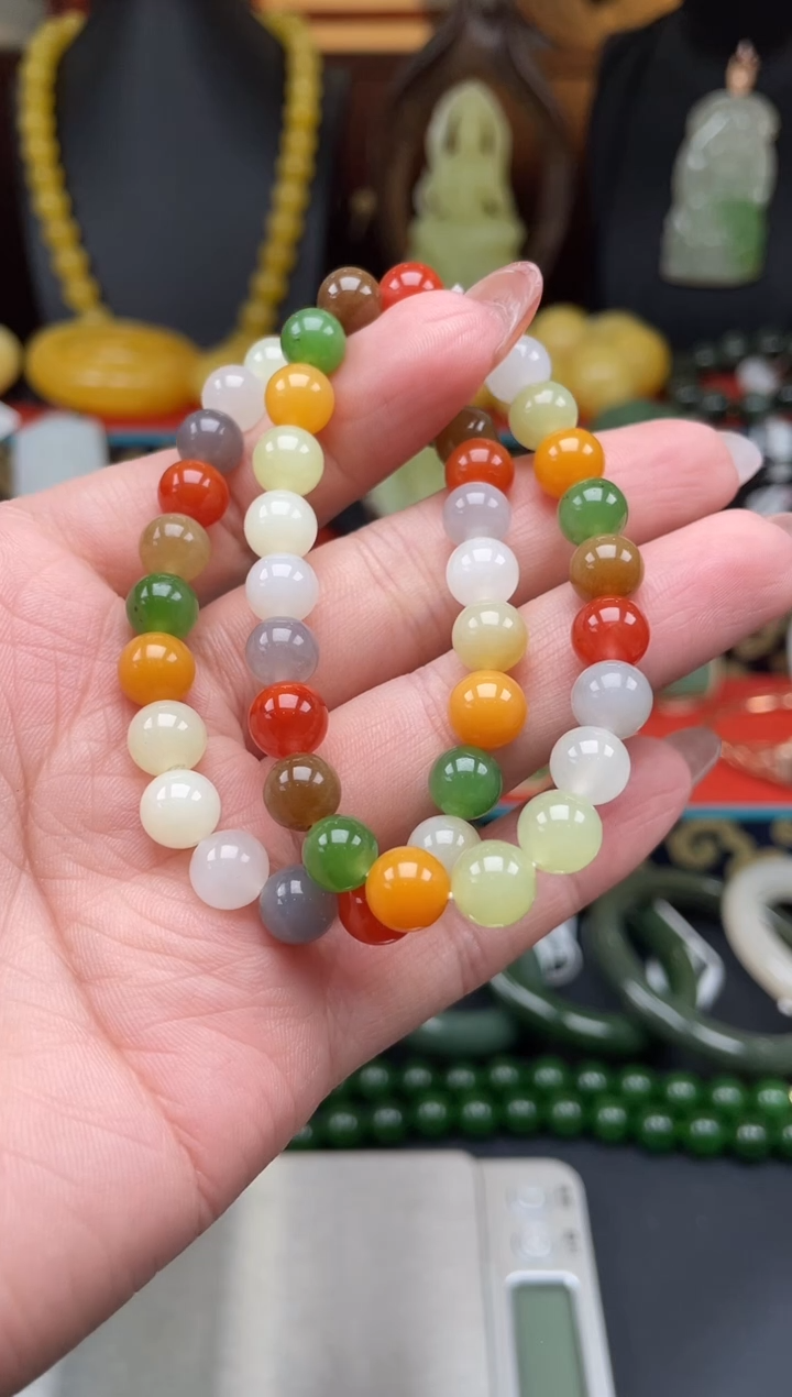 手串未镶嵌和田玉手串XH01多样性发其一