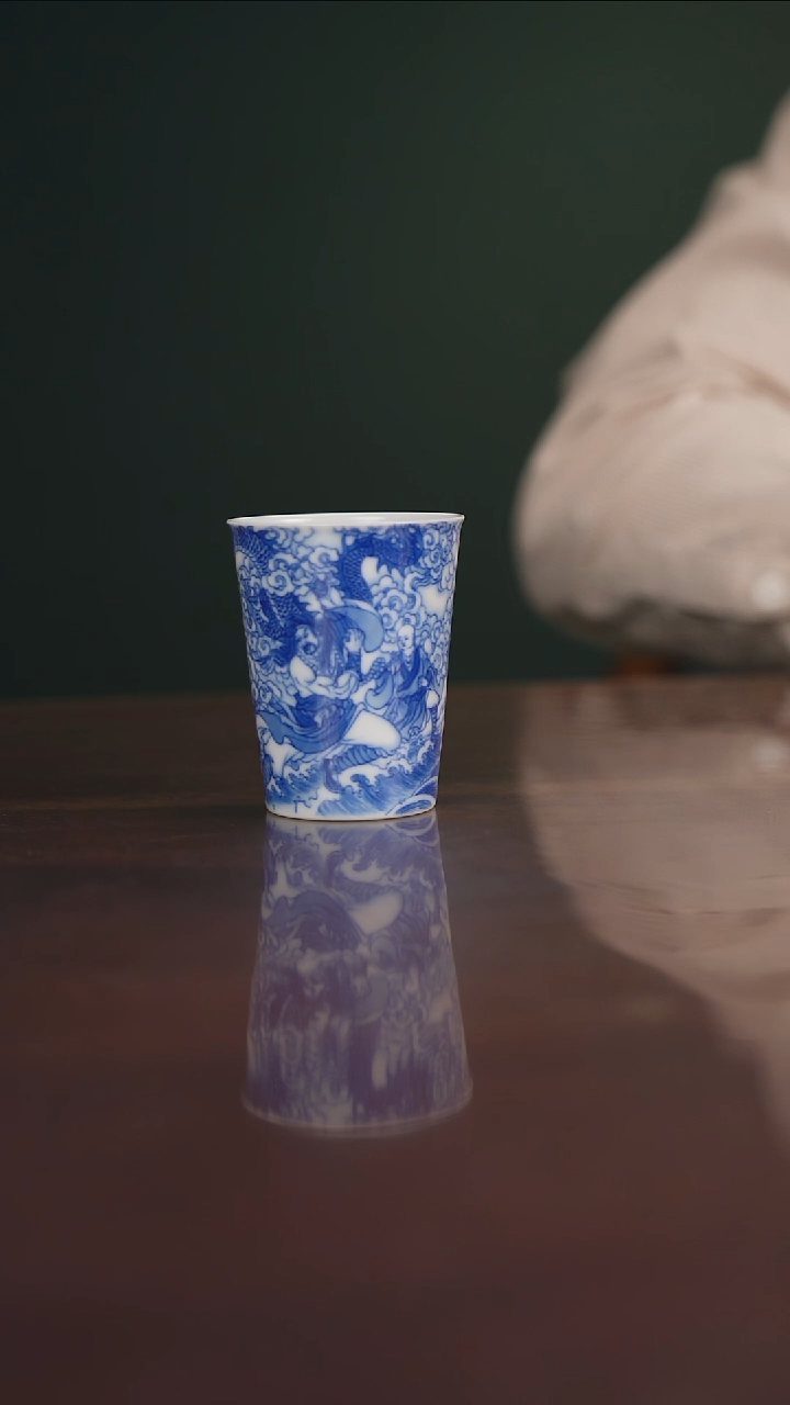 晓竹窑 降龙罗汉杯