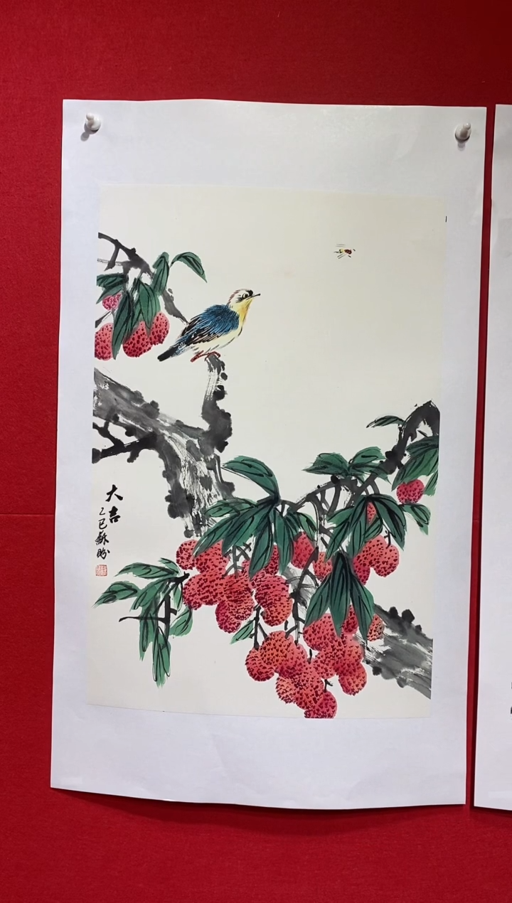 国画SP雷苏盼老师作品