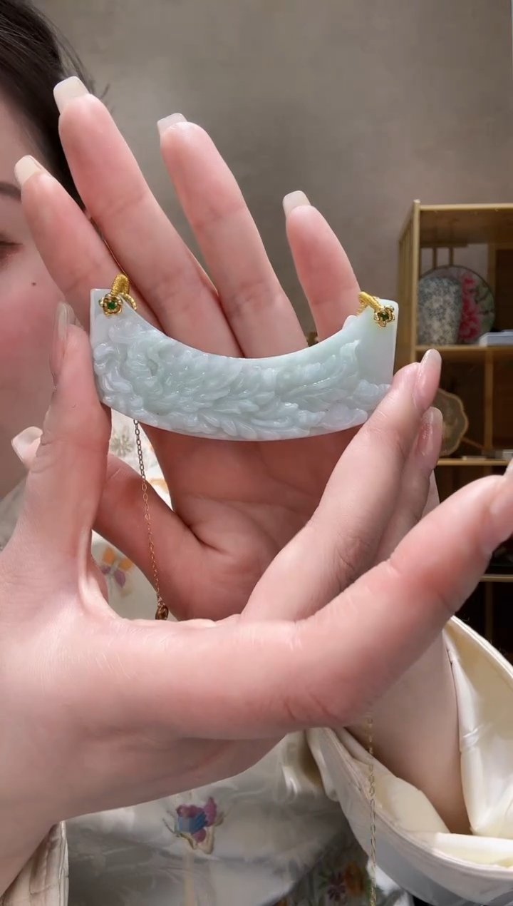 【闪购商品】翡翠颈饰未镶嵌吊坠