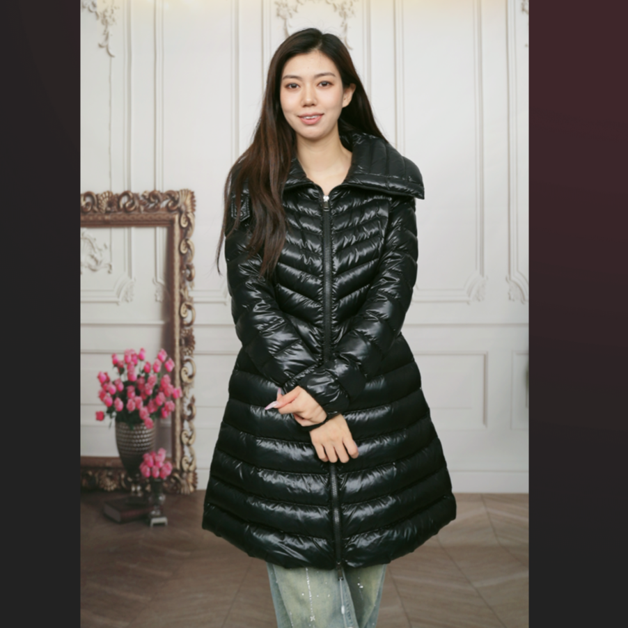 95新 MONCLER 麦殿/1码长款羽绒服/250902VHHTL01