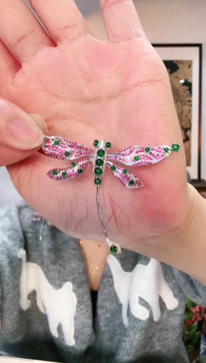 【闪购商品】翡翠颈饰银S925镶嵌吊坠