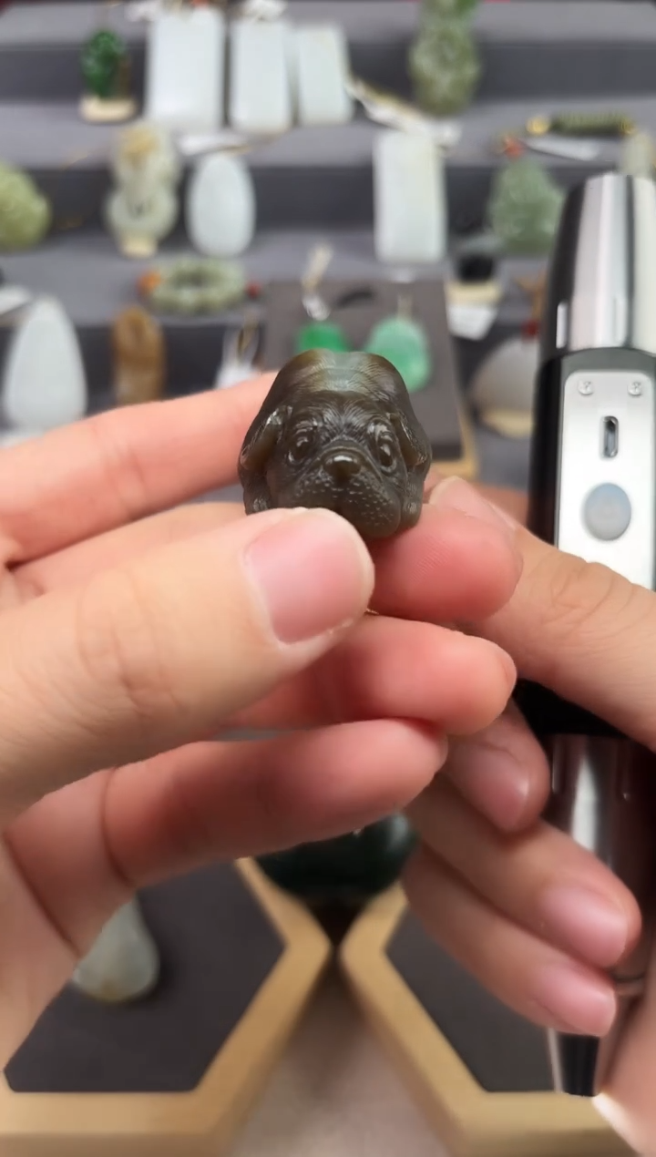 【闪购商品】和田玉（糖玉）摆件未镶嵌和田玉旺财小摆件