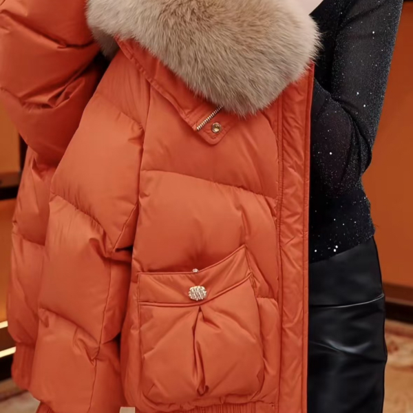 LK-2025冬季新款法式气质优雅显瘦羽绒服