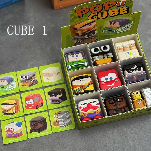 泡泡玛特皮克斯POPCUBE-1 