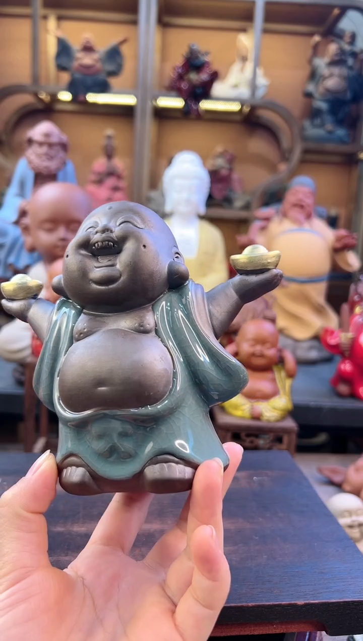 紫砂茶宠器闵紫砂茶宠摆件